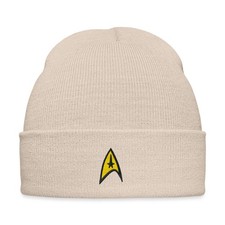 Star Trek The Original Series Besatzung Logo Stick Wintermütze