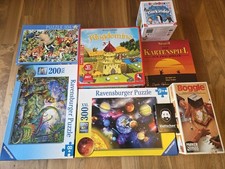 Puzzle & Brettspiel Konvolut