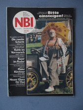 DDR Zeitschrift NBI  1980 Clown Ferdinand ? ?