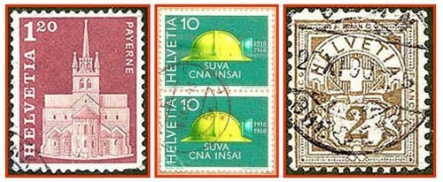 Schweiz vier - (217a),