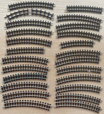 H0e Schmalspur  24 x gebogen Gleise div. Hersteller