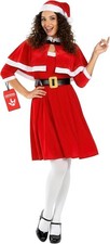 Miss Santa Claus Kostüm Damen