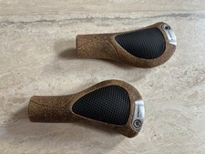 Ergon Fahrrad Griffe Lenkergriffe ergonomisch GC1 Kork natur Größe L | lang/lang