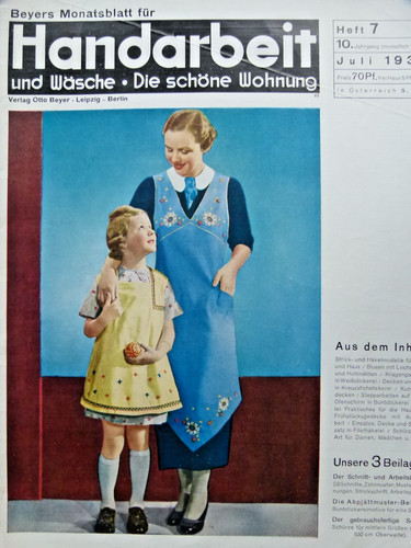 Altes modeheft 1935 - modeheft, +
