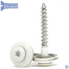 Spenglerschrauben Reinweiß