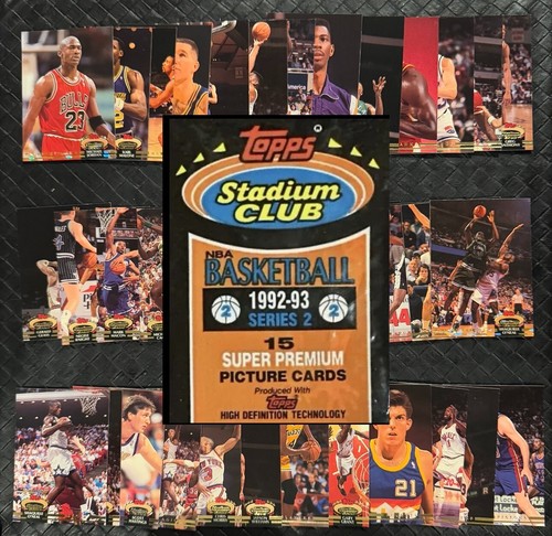 1992 stadium club nba - stadium,