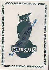 BRESLAU, Werbung 1928, HALPAUS