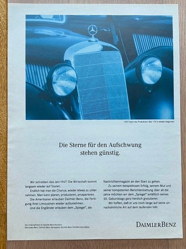 Daimler benz mercedes - benz, v