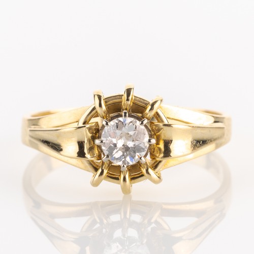 Vintage damenring 585er gold - vintage,