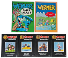 6x Brösel - Werner Bücher - Gebunden Sammlung Comic