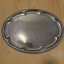 Servier-Tablett Edelstahl Vintage-Look 44 X 33￼ cm Serie Vintage￼