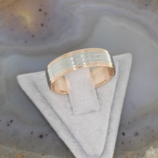 Wert 690 € Niessing Bicolor Ring 585 14 Karat Gold xxyy