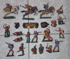 elastolin Indianer aus Masse Massefiguren