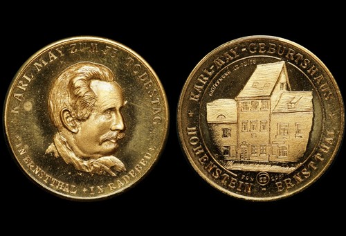 Helmut könig kupfer medaille - helmut, kÖnig: