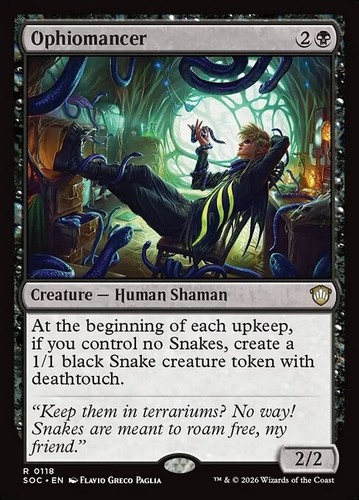 Mtg ophiomancer - *mtg:,