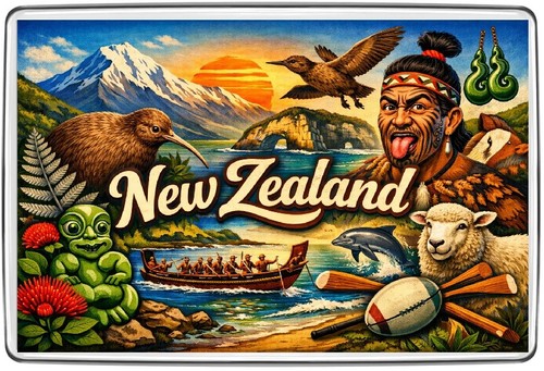 Neuseeland kühlschrankmagnet - neuseeland,
