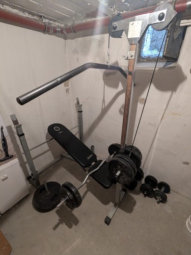 Home gym set mit - set,
