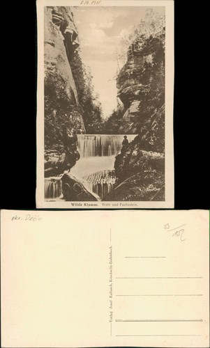 Postcard jonsdorf janov - jonsdorf,