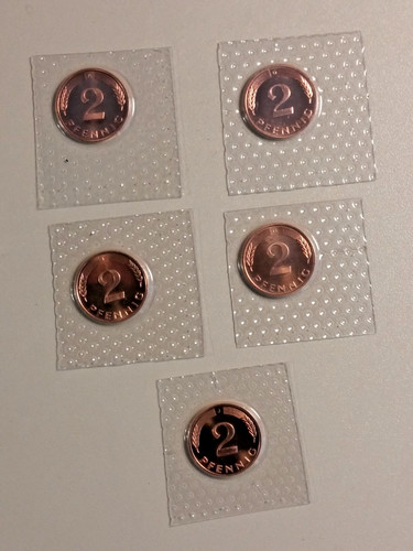 Pfennig kursmünzen 2001 - pfennig,