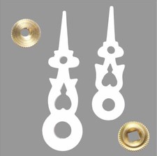 Zeiger Kuckucksuhr Uhr mit Zeigerbuchse und Zeigermutter für Zifferblatt ø 80mm