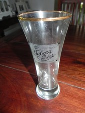 Bierglas - Tuborg Beer - By Appointment to The Royal Danish Court (ungeeicht)