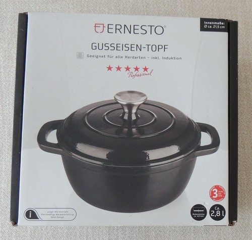 Ernesto gusseisen topf mit - ernesto,