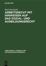 Arbeitsrecht Mit Hinweisen Auf