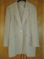 Damen Kombination Rock und Blazer beige Gr. 36 - Etienne Aigner -