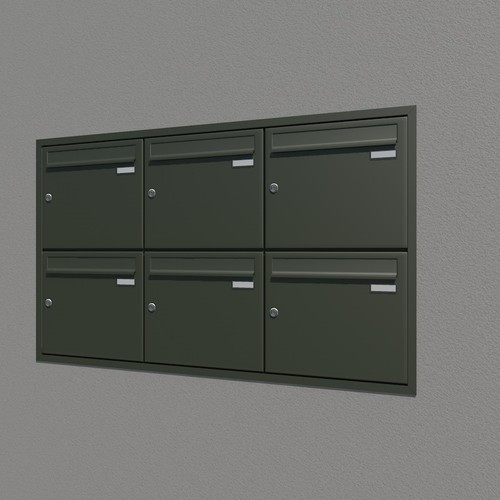 Briefkastenanlage unterputz - briefkastenanlage,