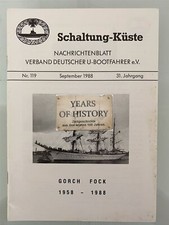 Schaltung Küste Nachrichtenblatt - Verband U-Bootfahrer - Heft 1988 - Nr. 119