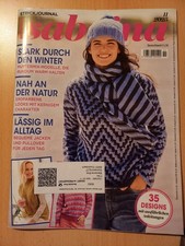 Sabrina November 2025 Strickanleitungen 35 Designs Pullover Jacken