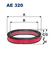 FILTRON Luftfilter AE 320 Filtereinsatz für HONDA ED EC EG EE CIVIC 4 Hatchback