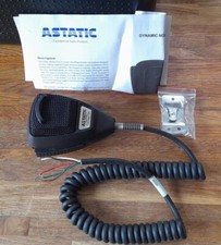 Astatic Palm Held Noise Cancelling Dynamisches Mikrofon ~ Push-to-Talk 631L