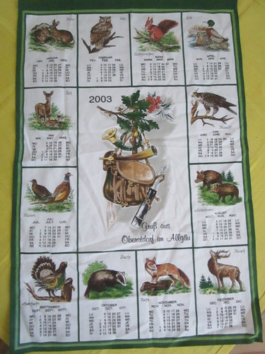 Stoffkalender 2003 - ,