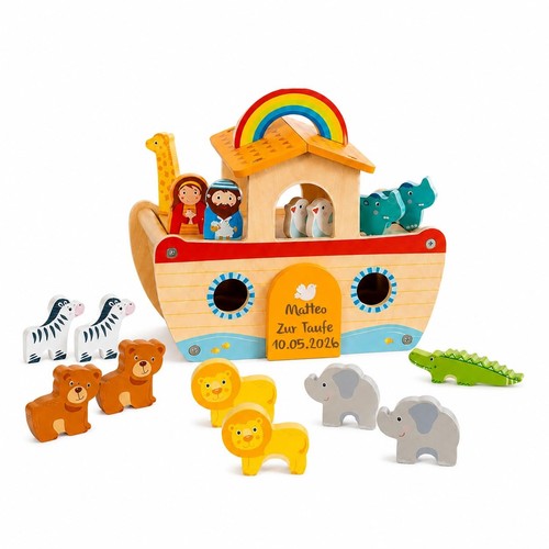 Holzspielzeug arche noah - holzspielzeug, *neu*