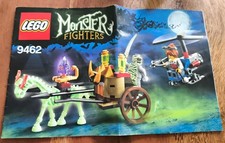 LEGO® MONSTER FIGHTERS MUMIENKUTSCHE 9462 MIT ANLEITUNG OHNE OVP