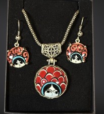 Echte Porzellan Bemalte