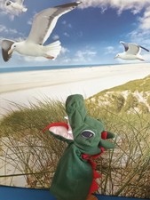 Handpuppe Drache von IKEA ca