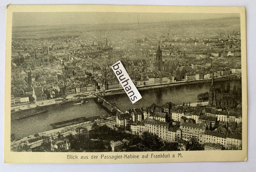 Zeppelin blick aus - blick, der