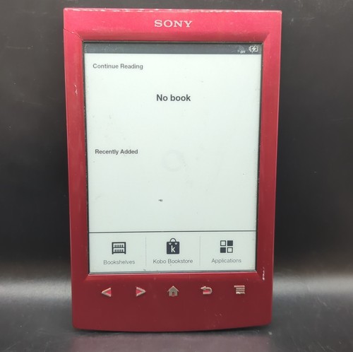 Sony reader prs red - sony,