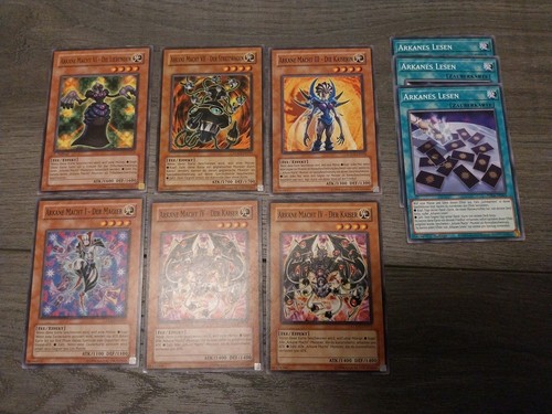 Yugioh arkane macht - 9, karten