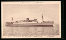 Ansichtskarte Union-Castle Royal Mail Motor Vessel Durban Castle 