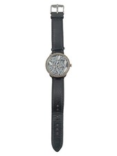FOSSIL Damen Armbanduhr Schwarz Leder Elegant Strass ES-2759111011