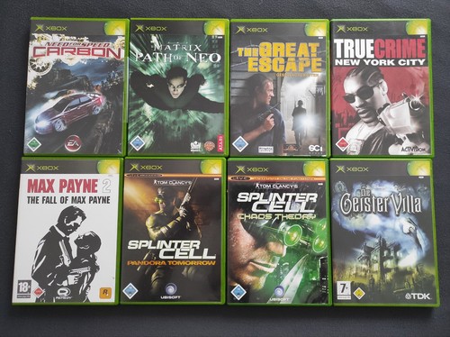 Xbox classic spiele sammlung - xbox,