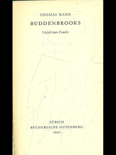 Buddenbrooks sprachbücher - buddenbrooks,