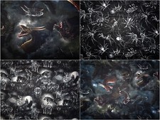 Timeless Treasure Dark Gothic