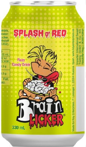Brain licker splash - brain, o'red