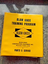 BLAW KNOX Bediener Service