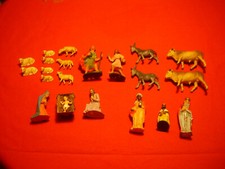 Deko - Weihnachten Krippenfiguren-Set (Kunststoff; 12 cm-Größe)