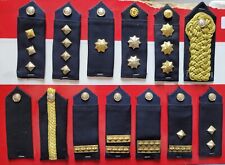 POLIZEI LETTLAND SCHAUTAFEL DIENSTGRADABZEICHEN LATVIA POLICE RANK DISPLAY